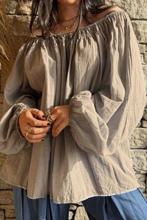 Sa Caleta Gypsy Top Mocha /14=